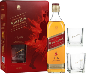 J. Walker Red Label VAP (с двумя стаканами) 0.7L