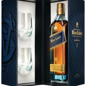 J. Walker Blue Label VAP (с двумя стаканами) 0.75L